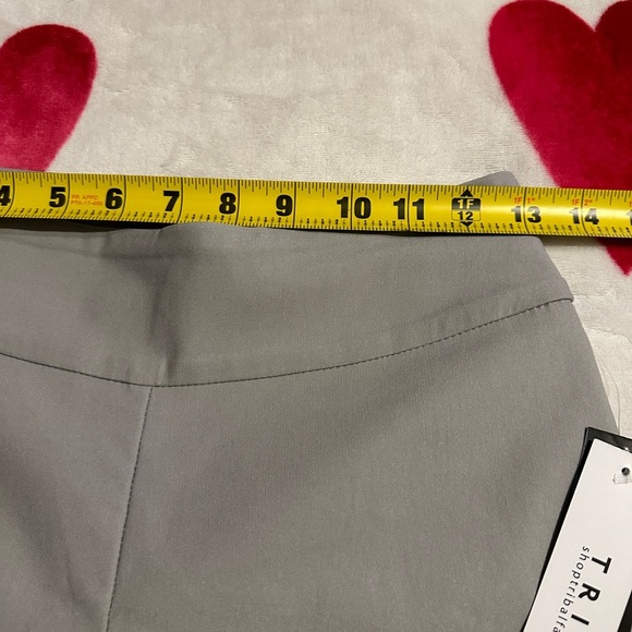 NWT Tribal Fia Cuffed Cropped Trouser in Silverr - Picture 9 of 12